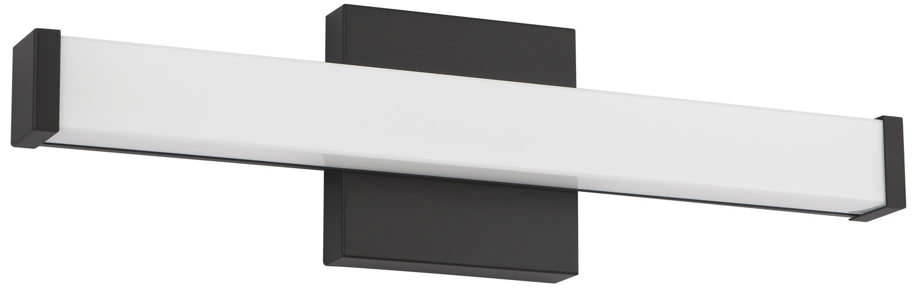 Image 3 Geri 18-in Black dimmable LED Wall/Vanity Light more views