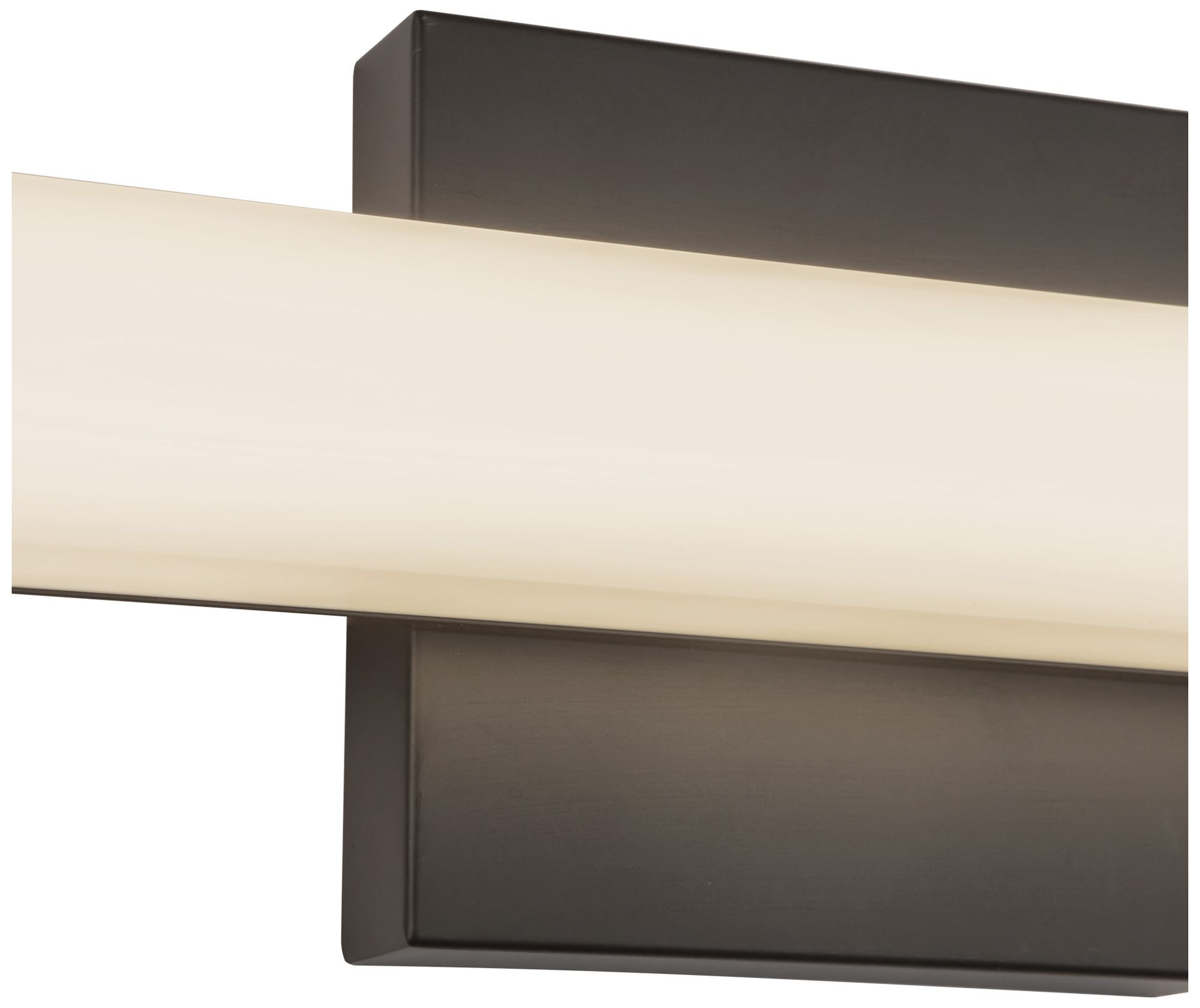 Image 4 Geri 18-in Black dimmable LED Wall/Vanity Light more views