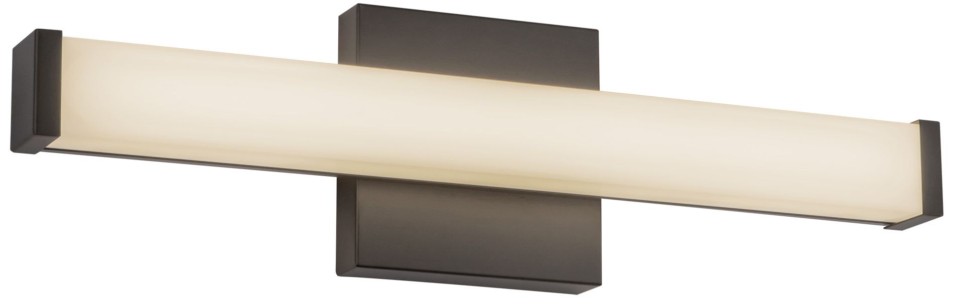 Image 6 Geri 18-in Black dimmable LED Wall/Vanity Light more views