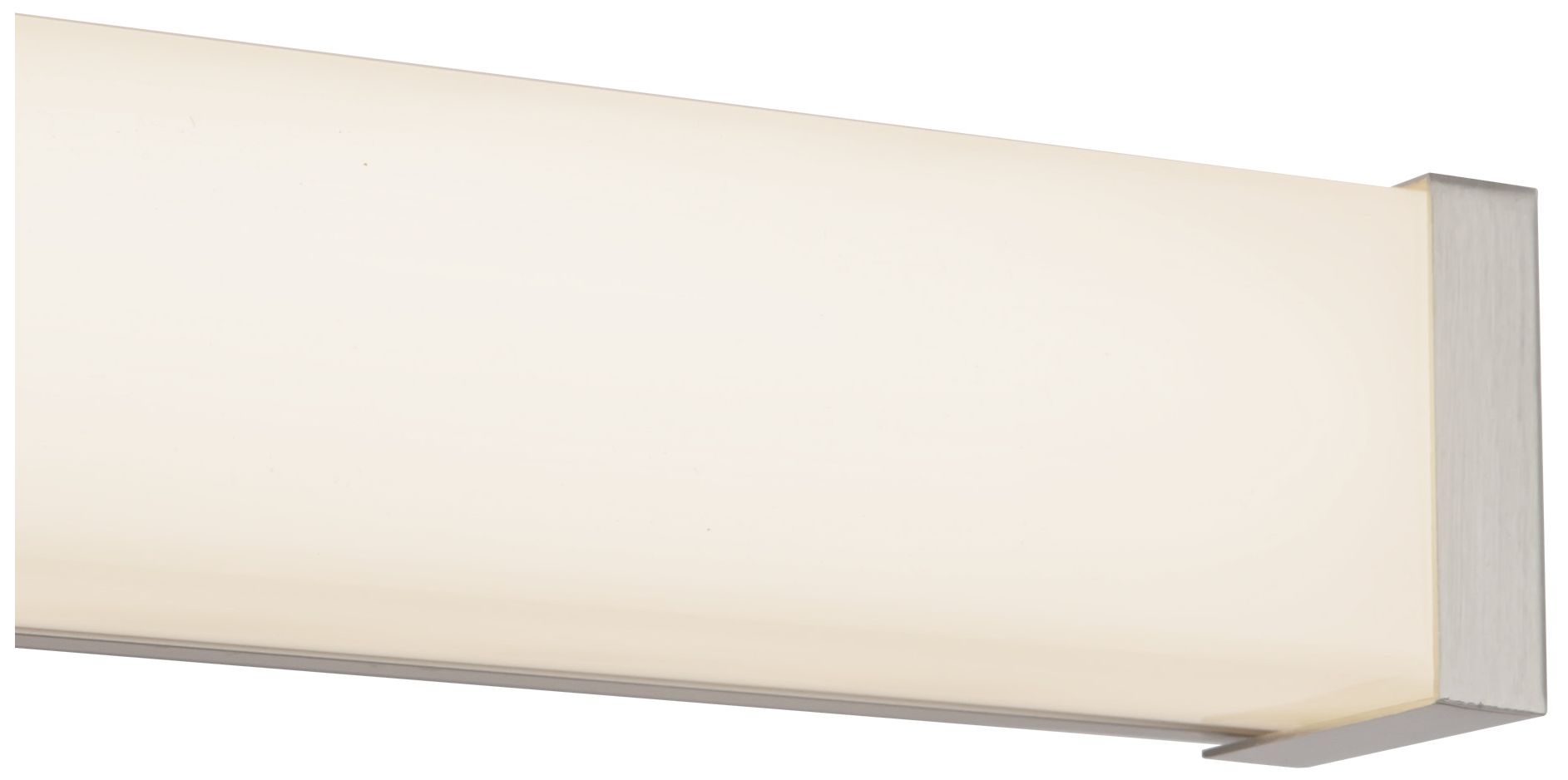Image 5 Geri 18-in Brushed Nickel dimmable LED Wall/Vanity Light more views