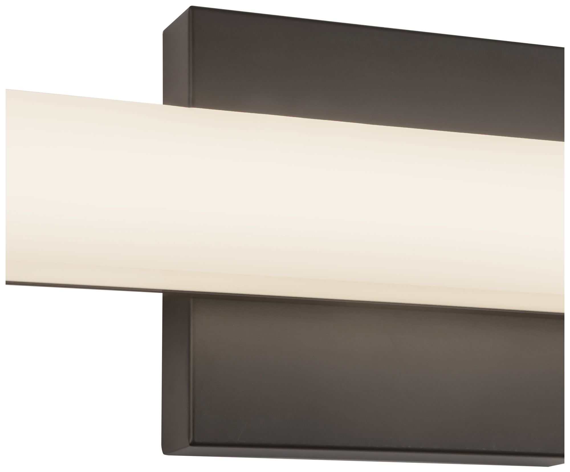 Image 4 Geri 24-in Black dimmable LED Wall/Vanity Light more views