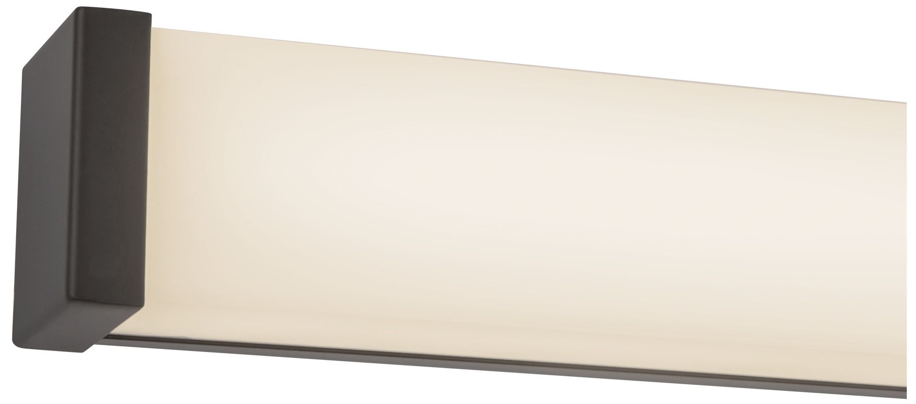 Image 5 Geri 24-in Black dimmable LED Wall/Vanity Light more views