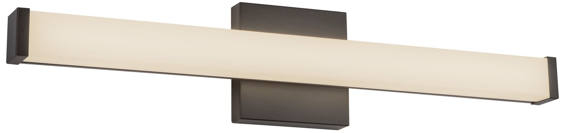 Image 6 Geri 24-in Black dimmable LED Wall/Vanity Light more views
