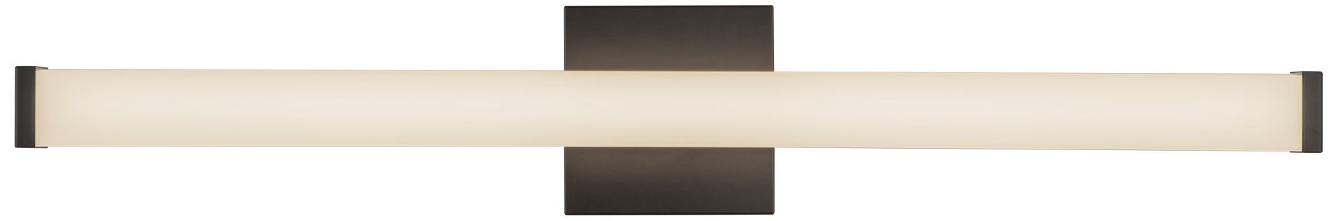Geri 30-in Black dimmable LED Wall/Vanity Light