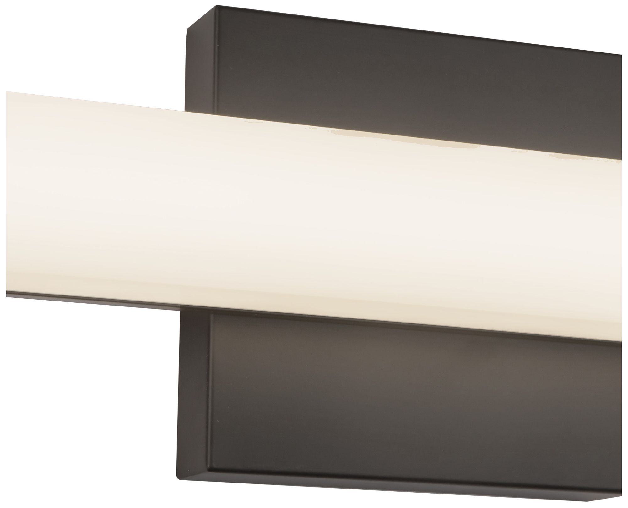 Image 3 Geri 30-in Black dimmable LED Wall/Vanity Light more views