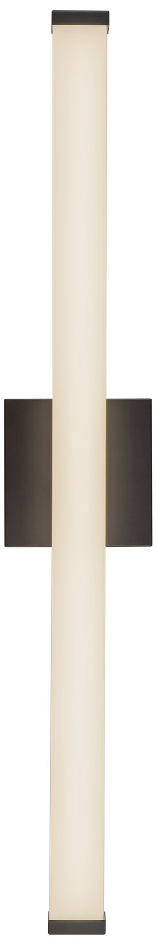 Image 6 Geri 30-in Black dimmable LED Wall/Vanity Light more views