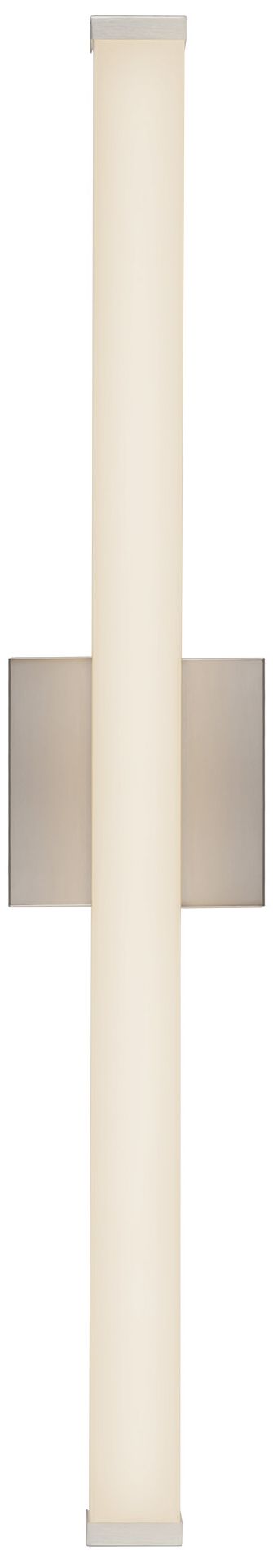 Image 6 Geri 30-in Brushed Nickel dimmable LED Wall/Vanity Light more views
