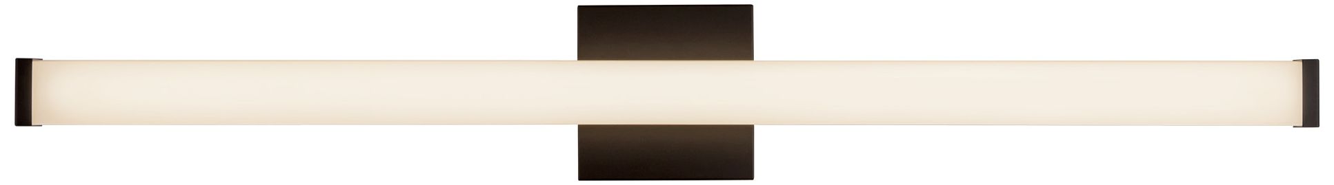 Geri 36-in Black dimmable LED Wall/Vanity Light