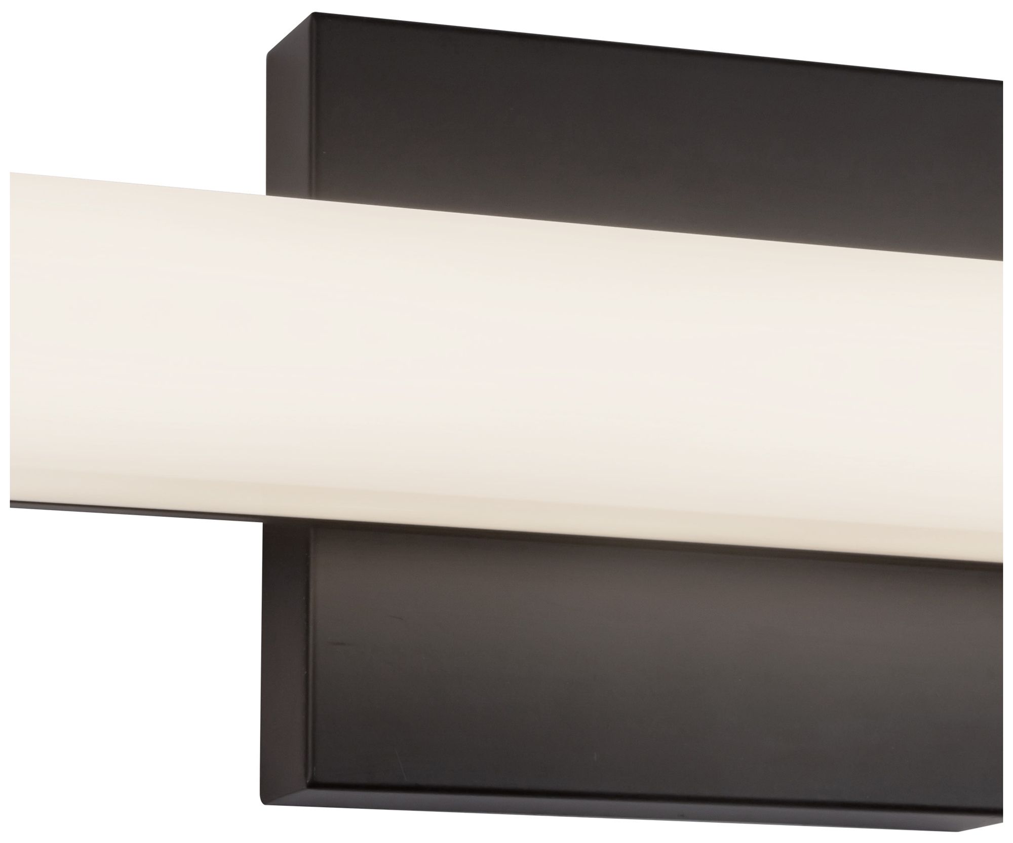 Image 3 Geri 36-in Black dimmable LED Wall/Vanity Light more views