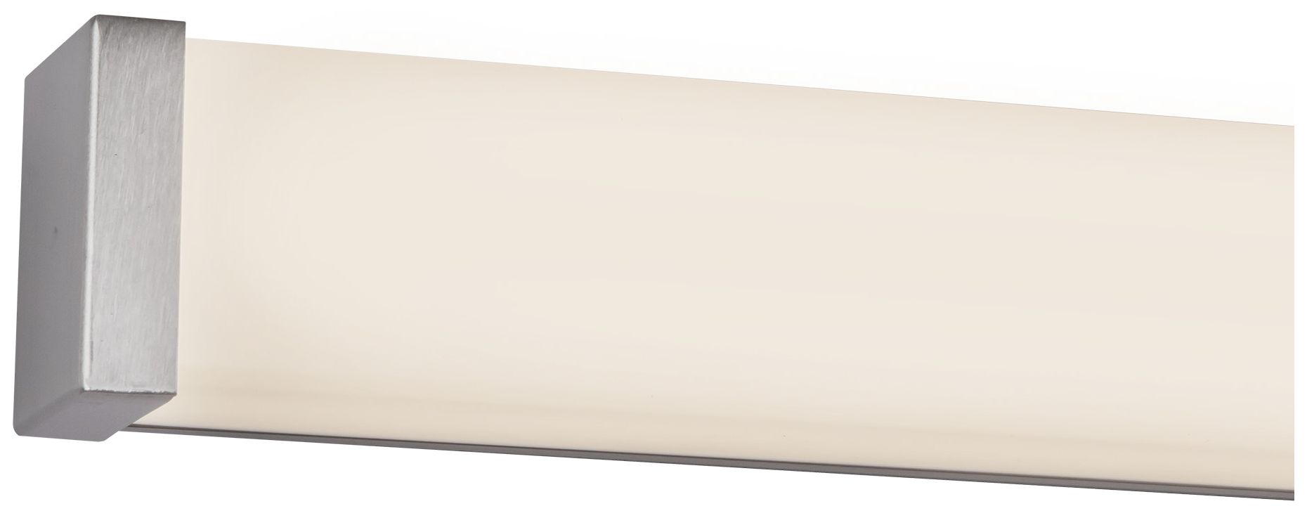 Image 4 Geri 36-in Brushed Nickel dimmable LED Wall/Vanity Light more views