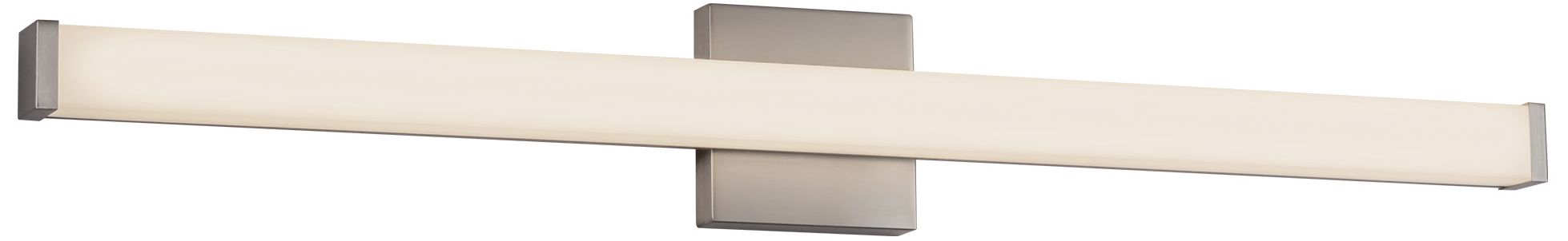 Image 5 Geri 36-in Brushed Nickel dimmable LED Wall/Vanity Light more views