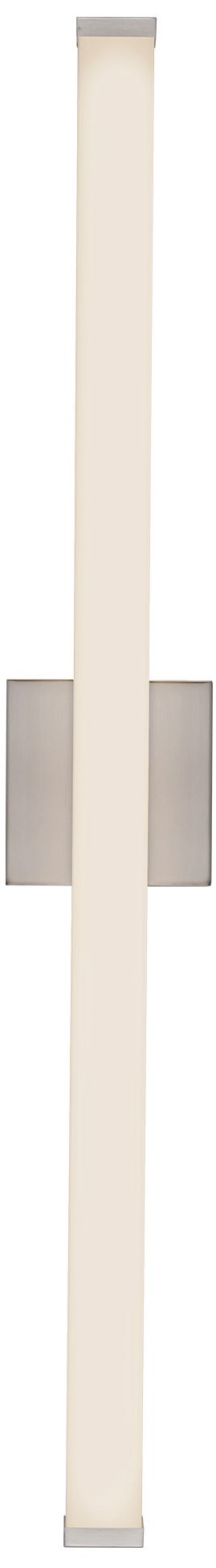 Image 6 Geri 36-in Brushed Nickel dimmable LED Wall/Vanity Light more views