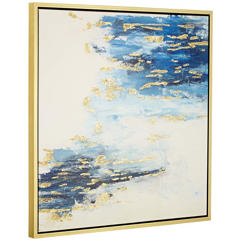 Image 4 Getting Into My Space 43" Square Framed Giclee Wall Art more views
