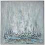 Ghost Ship 36 1/2" Square Hand-Painted Canvas Wall Art