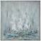 Ghost Ship 36 1/2" Square Hand-Painted Canvas Wall Art