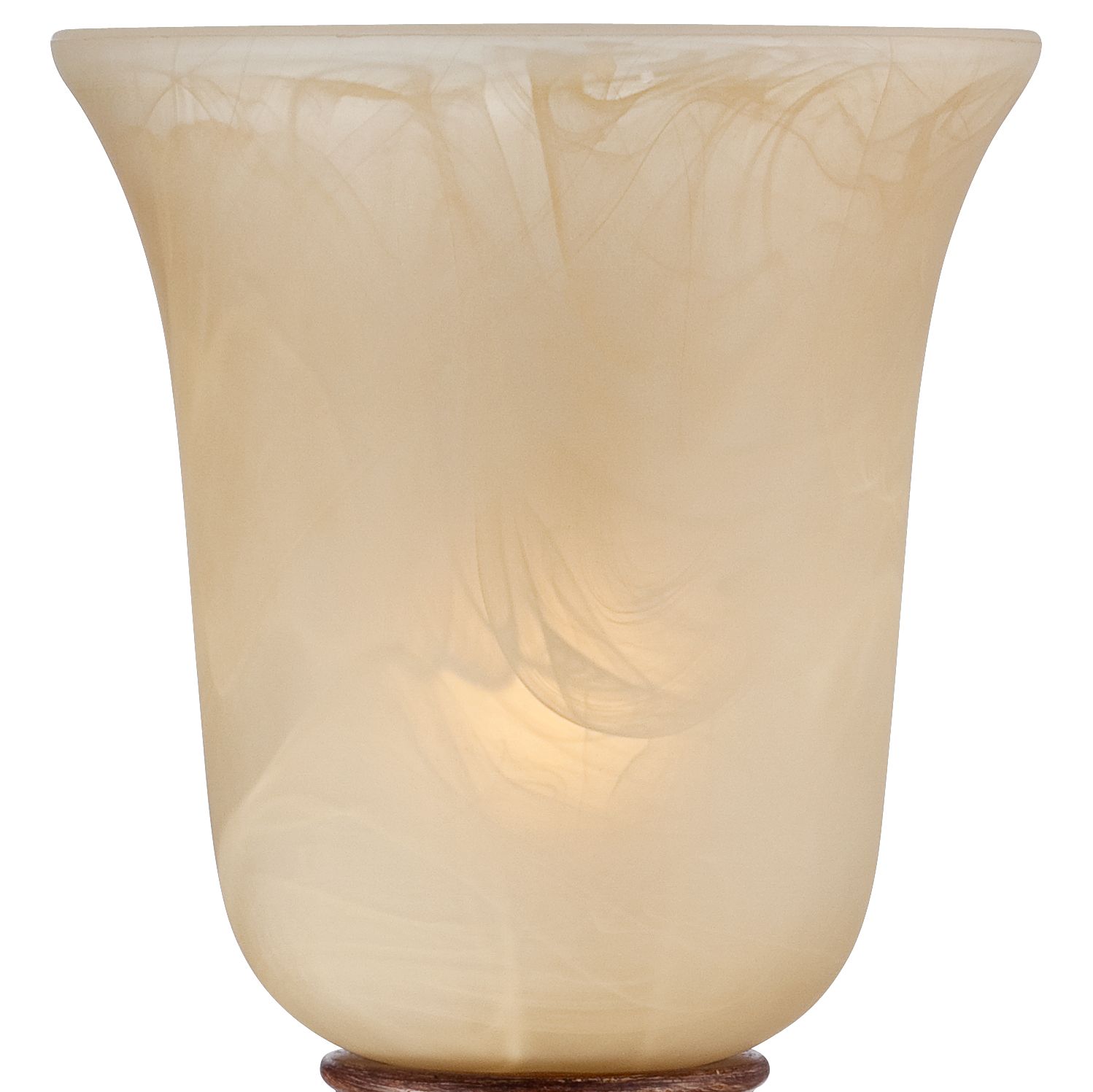 Image 4 Gianmarco 24" High Double Bronze Leaf Traditional Console Lamp more views