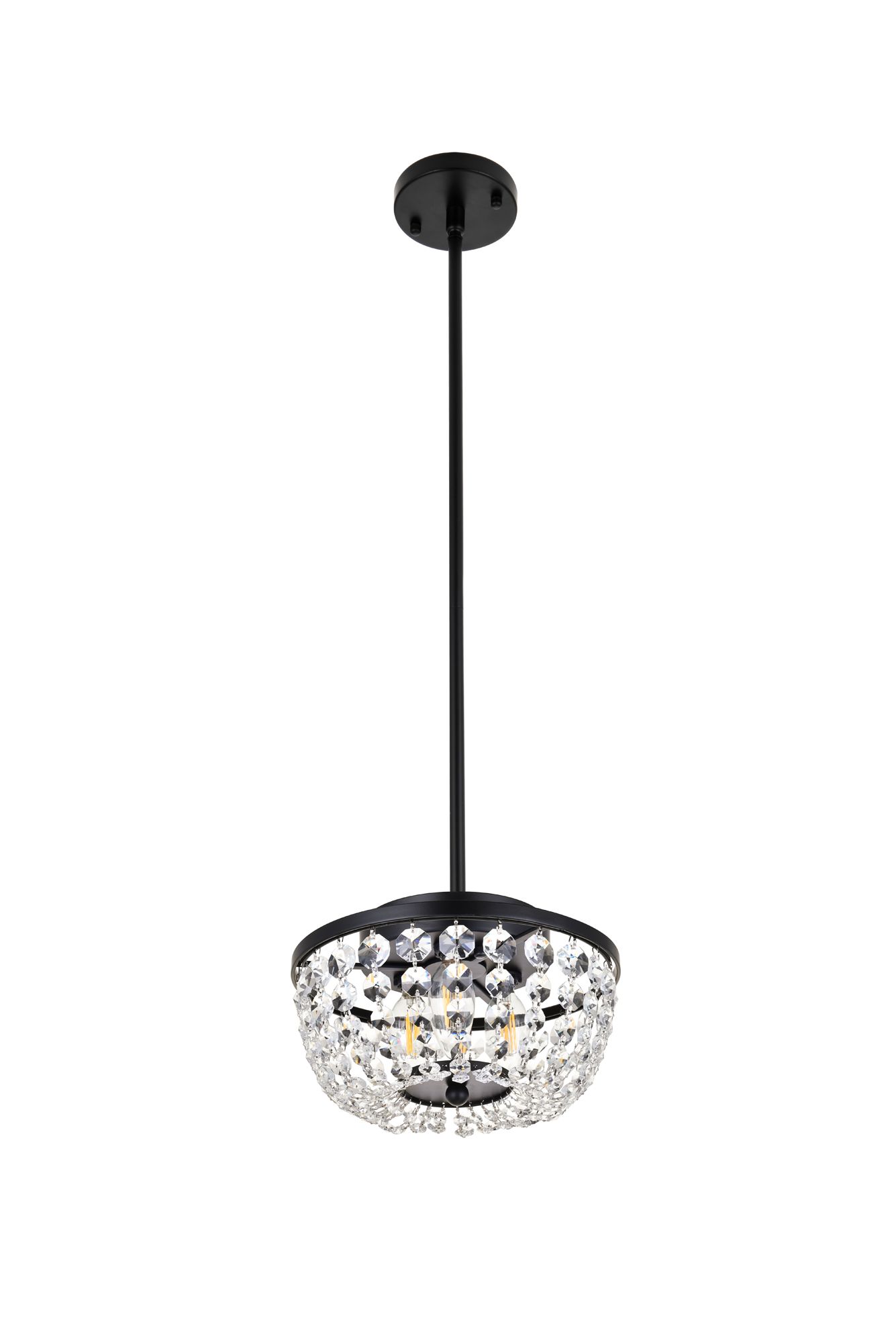 Gianna 10" Pendant In Black