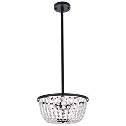 Gianna 13" Pendant In Black