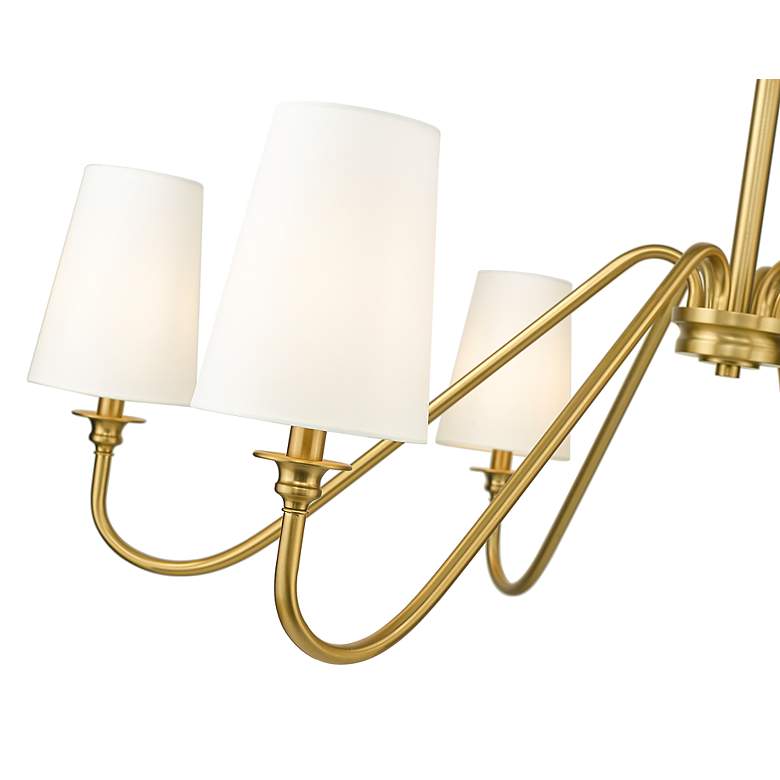 Image 7 Gianna 46 1/4" Wide Modern Gold 6-Light Chandelier more views