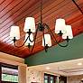 Thumbnail1 of Gianna by Z-Lite Matte Black 6 Light Chandelier