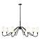 Gianna by Z-Lite Matte Black 8 Light Chandelier