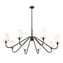 6_Gianna by Z-Lite Matte Black 8 Light Chandelier more views
