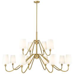 Gianna by Z-Lite Modern Gold 12 Light Chandelier