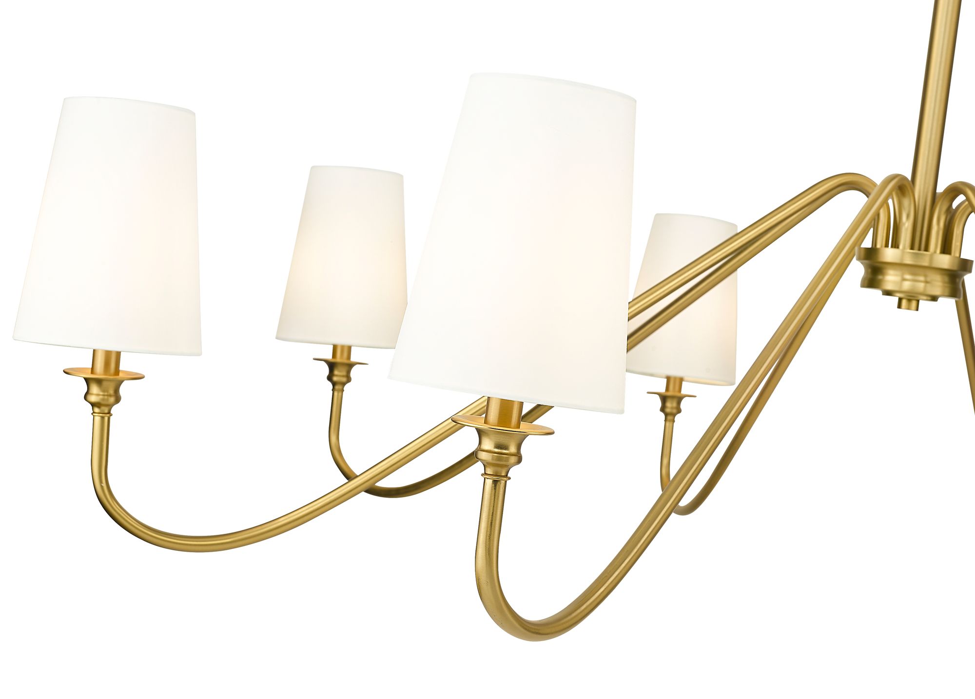Image 7 Gianna by Z-Lite Modern Gold 8 Light Chandelier more views