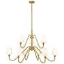 1_Gianna by Z-Lite Modern Gold 9 Light Chandelier