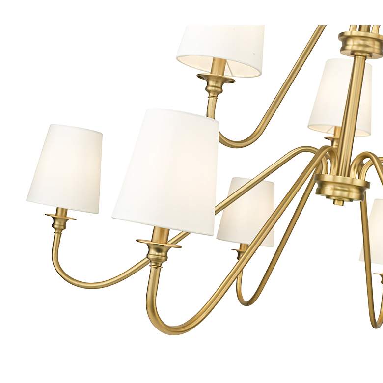 Image 6 Gianna by Z-Lite Modern Gold 9 Light Chandelier more views