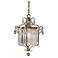 Gianna Scuro 10 1/2" Wide Gilded Silver Mini Pendant