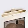 Thumbnail1 of Gianni 21.7" Brushed Champagne Wall Mount