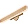 Thumbnail4 of Gianni 21.7" Brushed Champagne Wall Mount more views