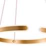 Thumbnail2 of Gianni 23 1/2" Wide Brushed Champagne LED Pendant Light more views