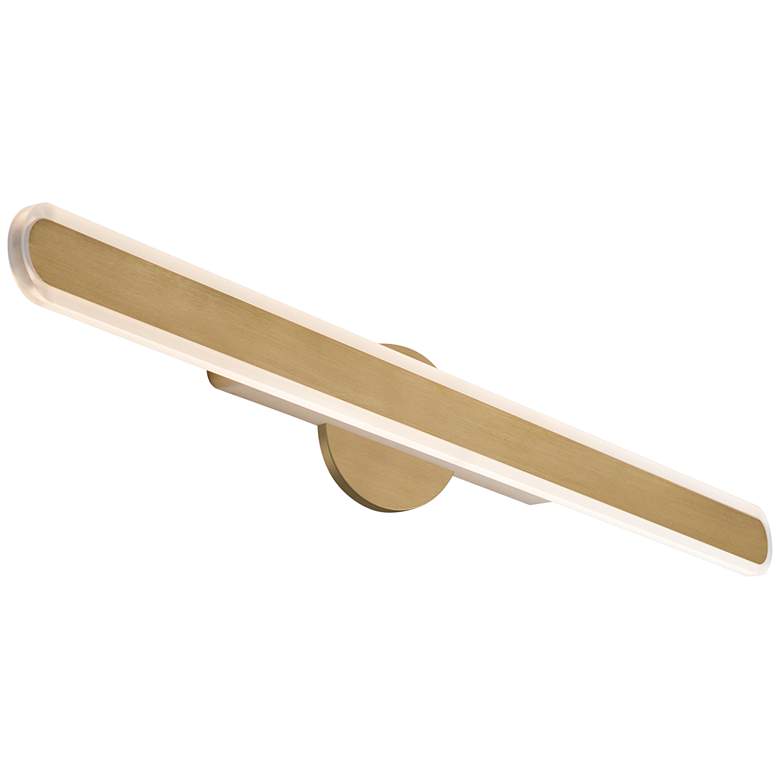 Image 2 Gianni 39.4" Brushed Champagne Wall Mount