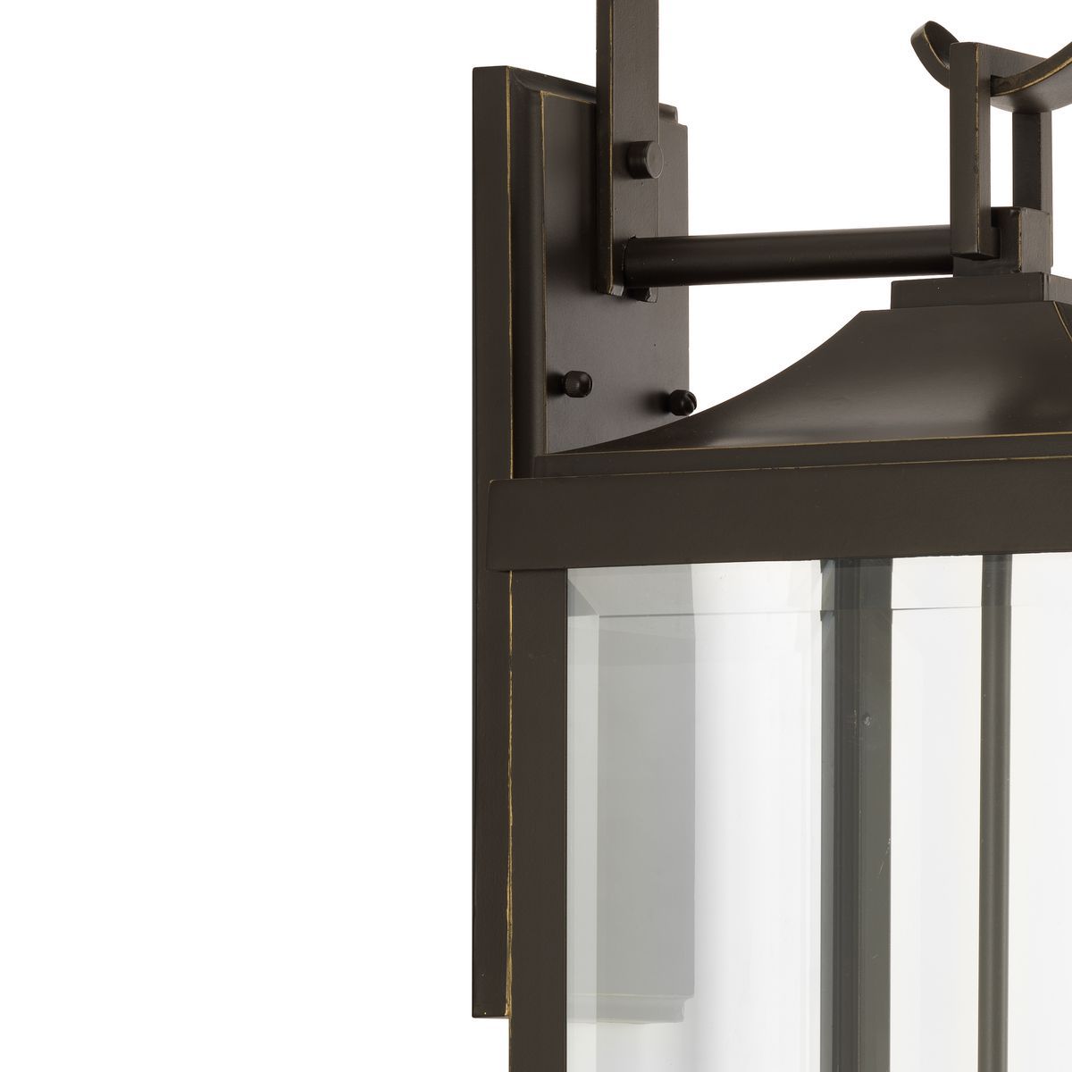 Image 3 Gibbes Street Collection Antique Bronze 3-Light Large Wall-Lantern more views