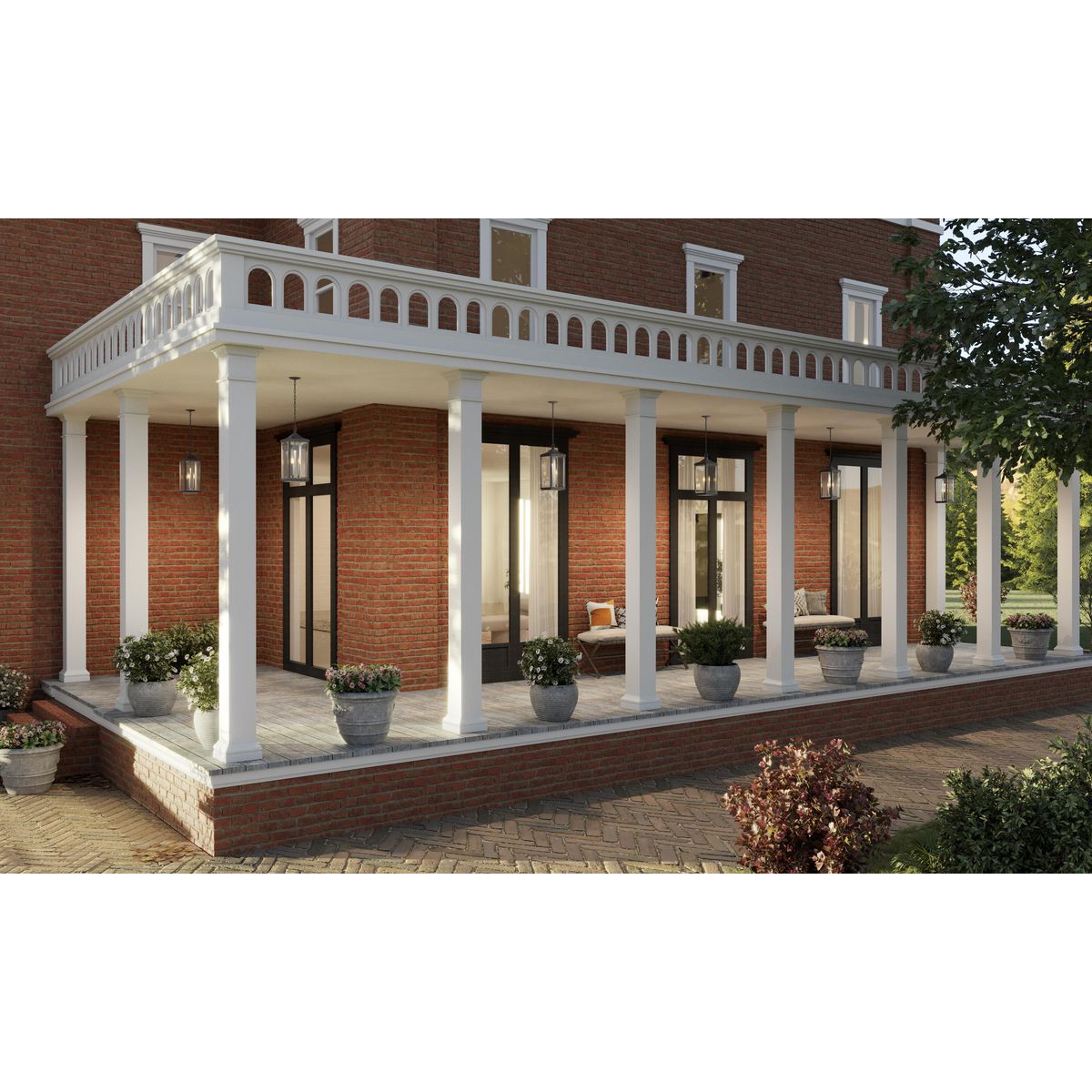 Gibbes Street Collection Textured Black 3-Light Hanging Lantern