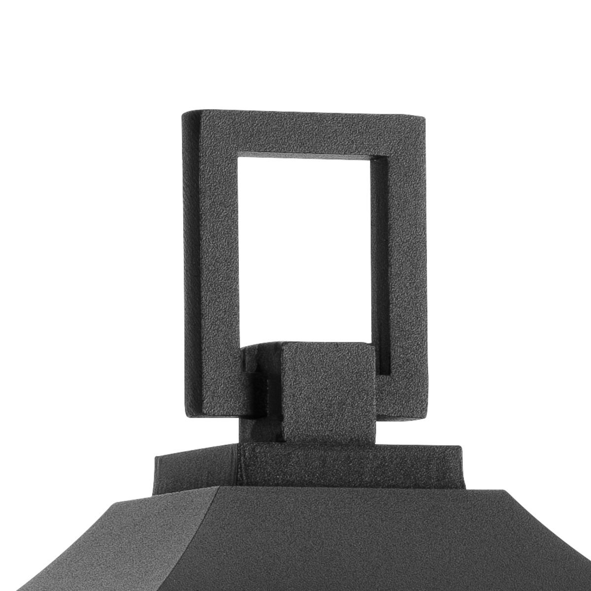 Image 3 Gibbes Street Collection Textured Black 3-Light Post Lantern more views