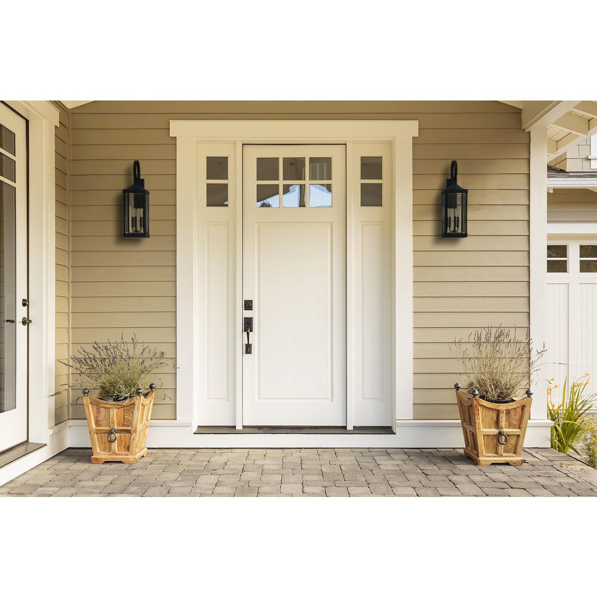 Image 2 Gibbes Street Collection Three-Light Large Wall-Lantern more views