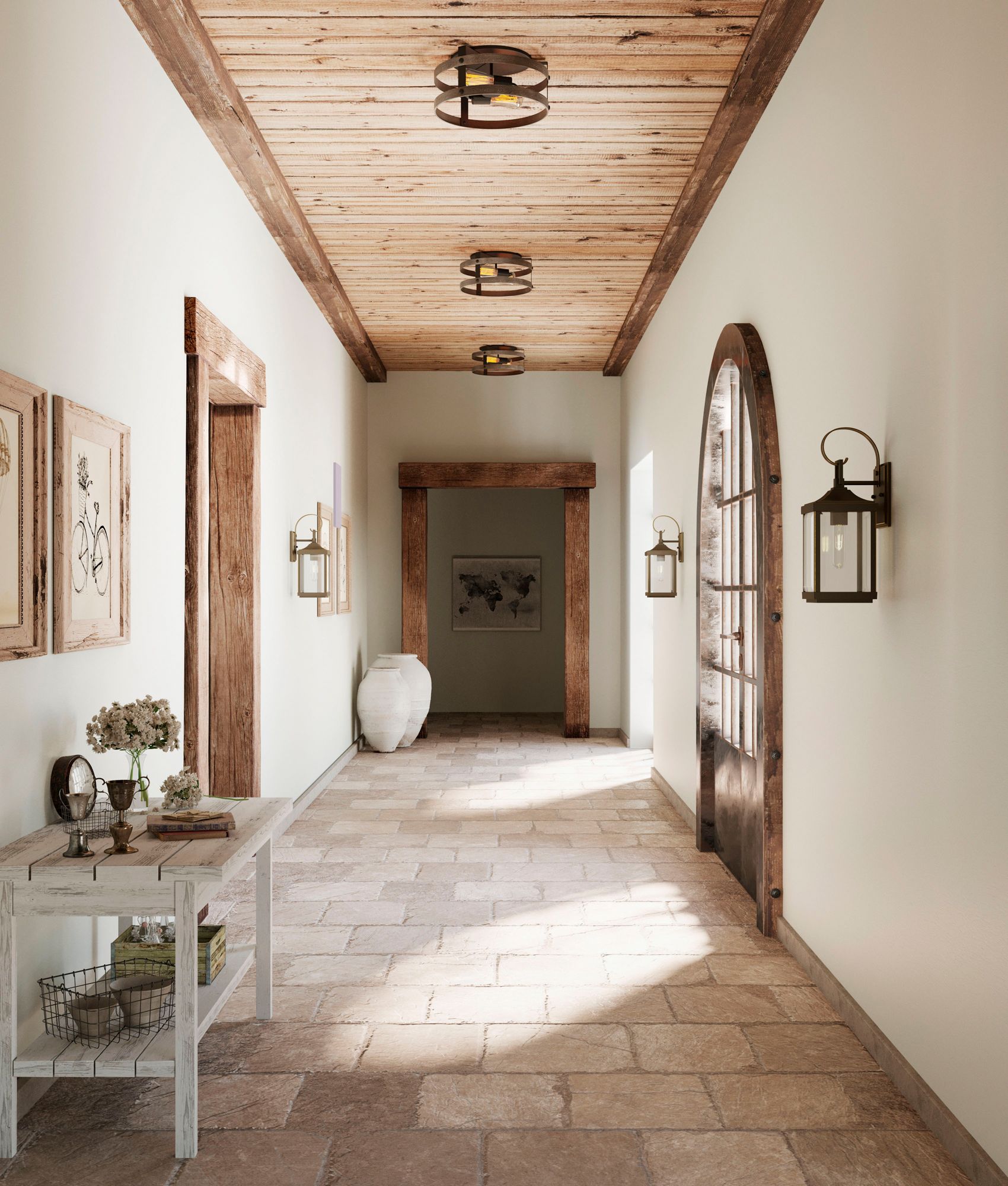 Image 2 Gibbes Street Collection Two-Light Medium Wall Lantern more views