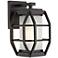 Gibson 11 1/4"H Bronze Geometric Caged Outdoor Wall Light