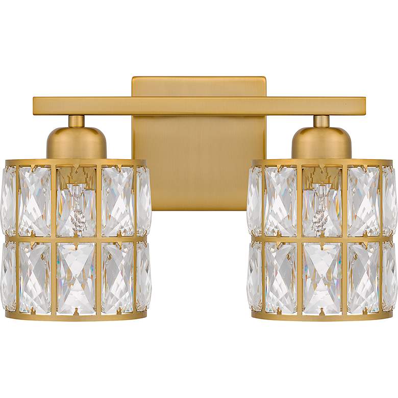 Image 4 Gibson 2-Light Aged Brass Bath Light more views