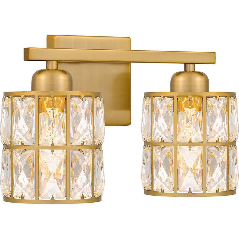 Image 5 Gibson 2-Light Aged Brass Bath Light more views
