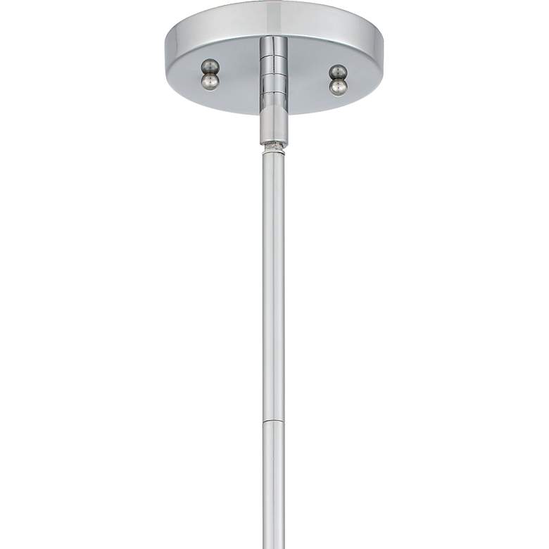 Image 6 Gibson 20"W Polished Chrome and Crystal Drum Pendant Light more views