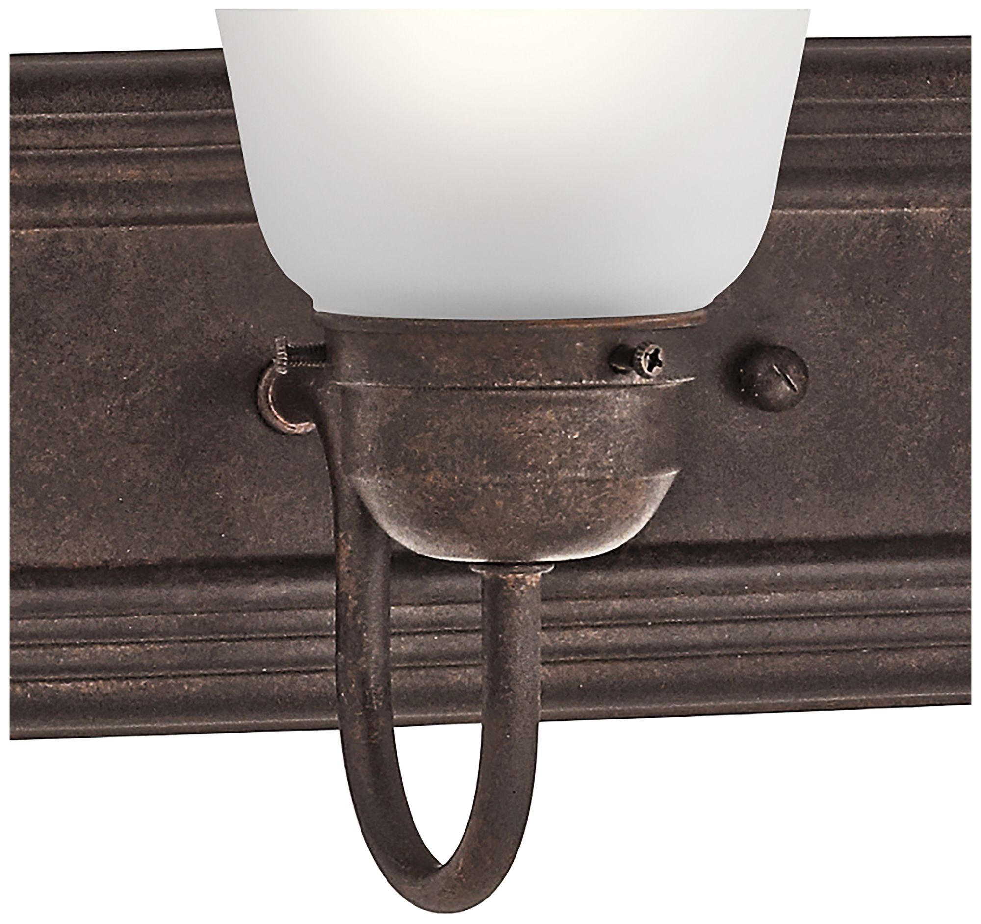 Image 6 Gibson 30"W Tannery Bronze 4-Light Vanity Bath Light more views