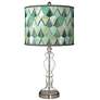 Gicle Glow Apothecary 28" Misty Morning Giclee Clear Glass Table Lamp