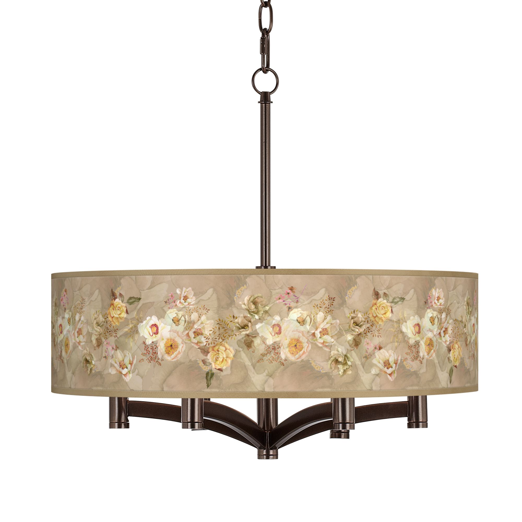 Giclee Art GICLEE GLOW 6LT PENDANT Bronze Collection