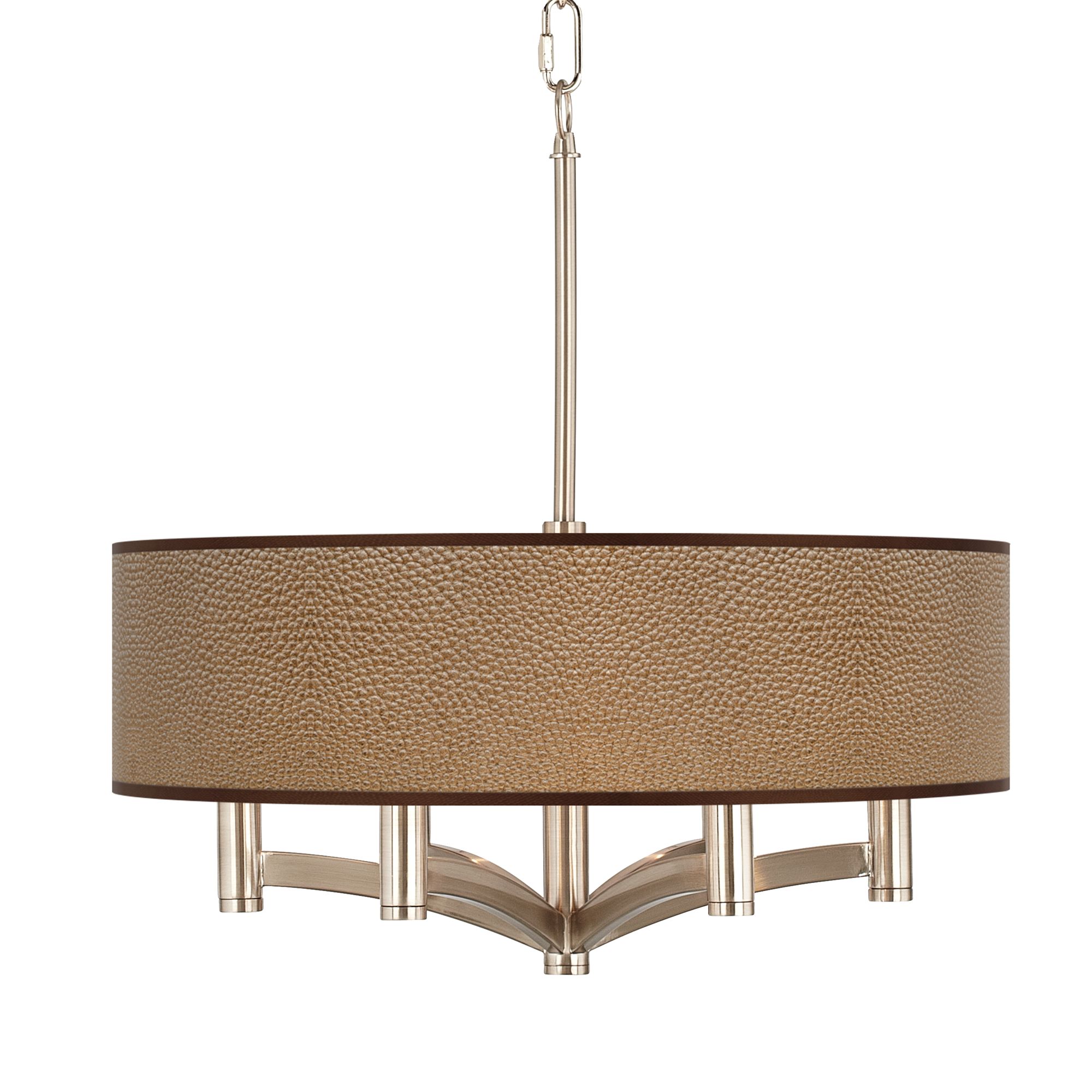 Giclee Art GICLEE GLOW 6LT PENDANT Brushed Nickel Collection