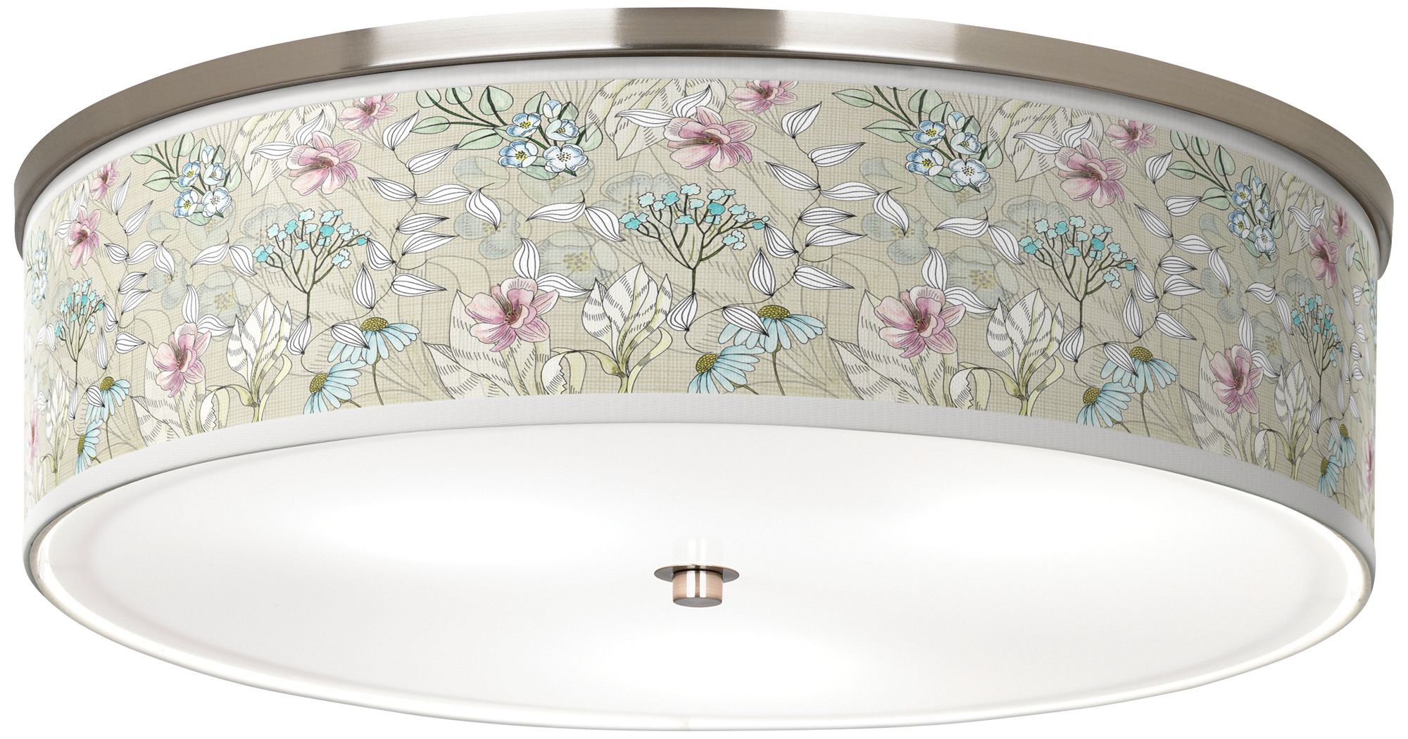 Giclee Art GICLEE GLOW CEILING LT Brushed Nickel Collection