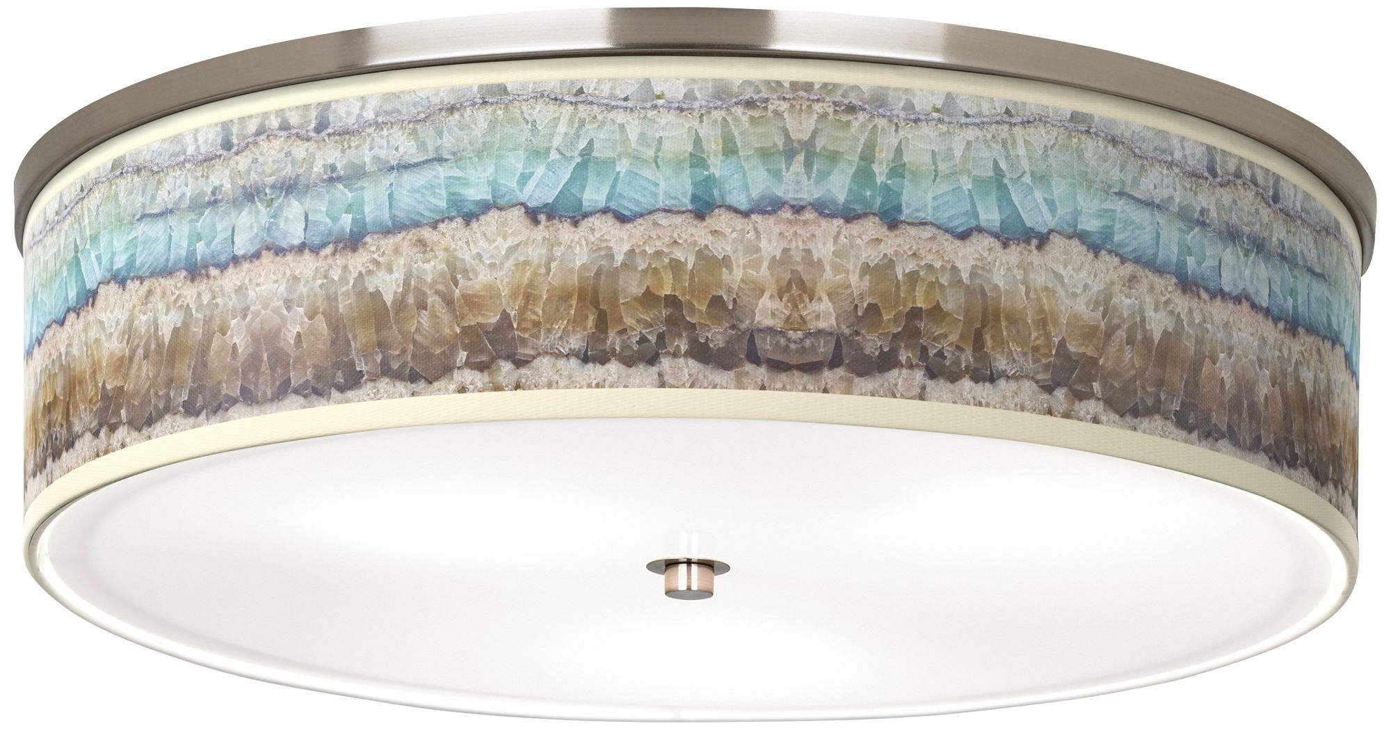Giclee Art GICLEE GLOW CEILING LT Brushed Nickel Collection